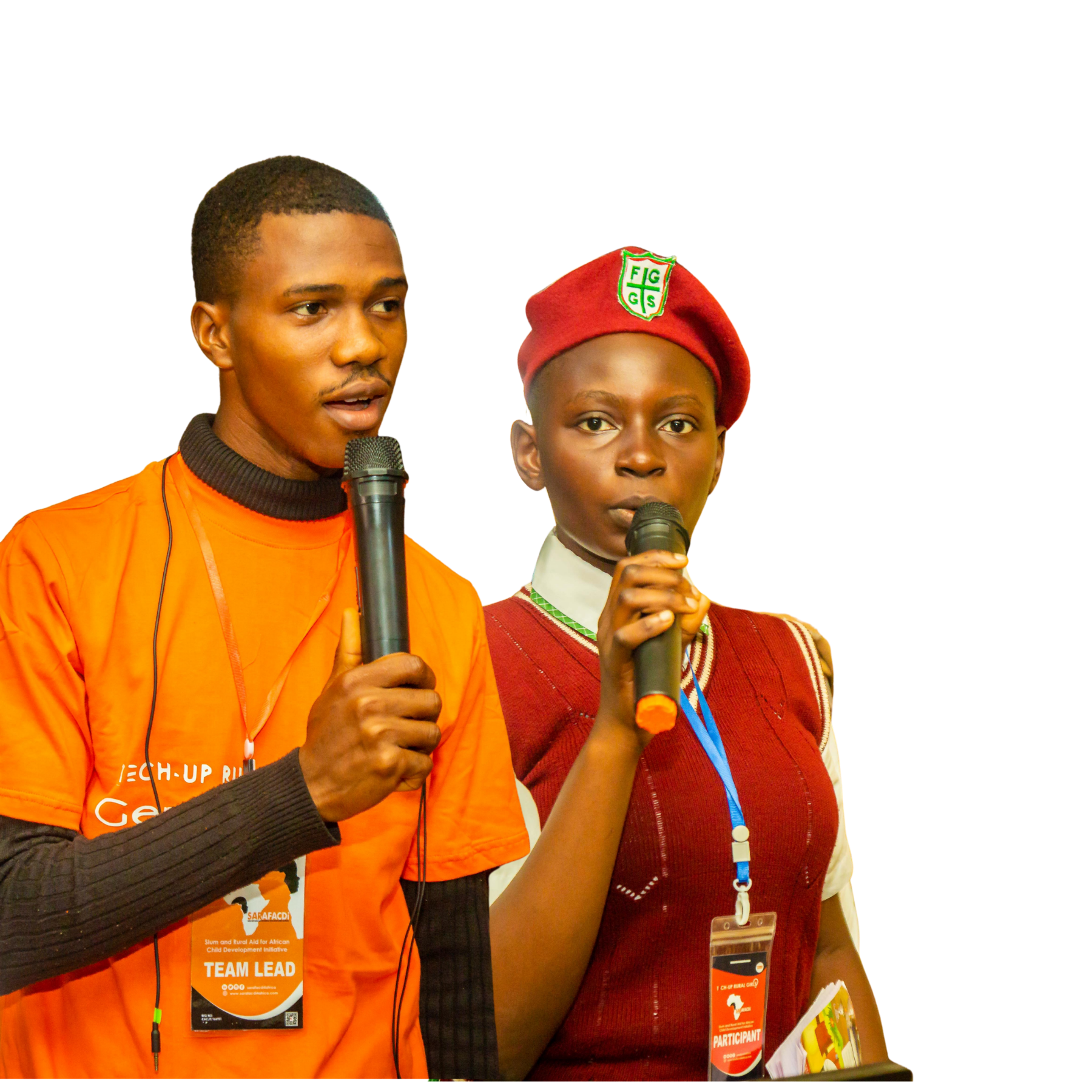 Young people celebrating their education journey